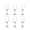 Set van 6 Bordeauxglazen design Goccia 570ml van kristalglas Sinfonia Aanbieding