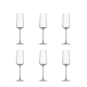 Set van 6 flûte proefglazen voor keuken en bar 250ml Siesta Aanbieding