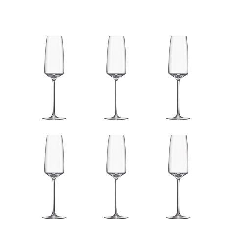 Set van 6 flûte proefglazen voor keuken en bar 250ml Siesta Aanbieding