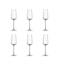 Set van 6 flûte proefglazen voor keuken en bar 250ml Siesta Aanbieding