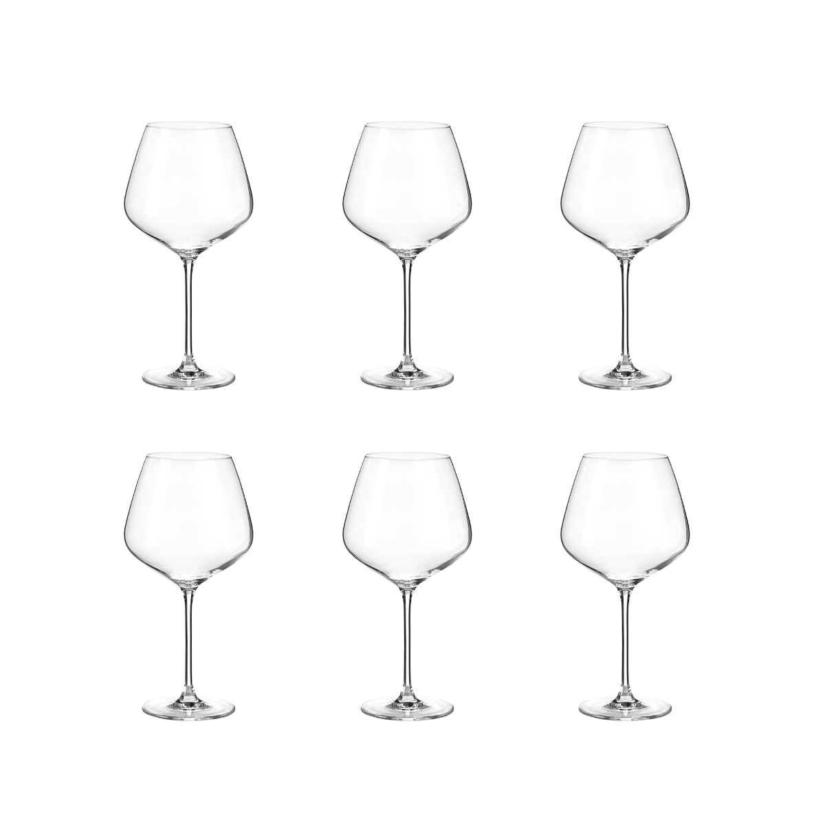 Set van 6 burgundy glazen restaurant bar keuken design Goccia 950ml Sinfonia Aanbieding Set van 6 burgundy glazen restaurant bar keuken design Goccia 950ml Sinfonia Aanbieding