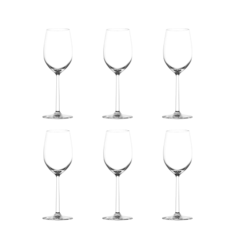 Set van 6 beaujolais proefglazen in kristalglas 515ml Shanghai Aanbieding