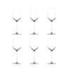 Set van 6 beaujolais proefglazen in kristalglas 515ml Shanghai Aanbieding