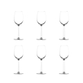 Set van 6 wijnglazen voor proeverij 320 ml in kristallijn glas Shanghai Aanbieding