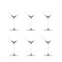 Set van 6 martiniglazen voor proeverij, keuken, restaurant 230ml Shanghai Aanbieding