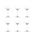 Set van 6 martiniglazen voor proeverij, keuken, restaurant 230ml Shanghai Aanbieding