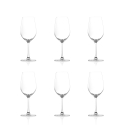 Set van 6 wijnglazen chardonnay proeven 365 ml glas Tokyo Temptation Aanbieding