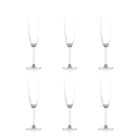 Set van 6 champagneglazen flûte 165ml glas Tokyo Temptation Aanbieding