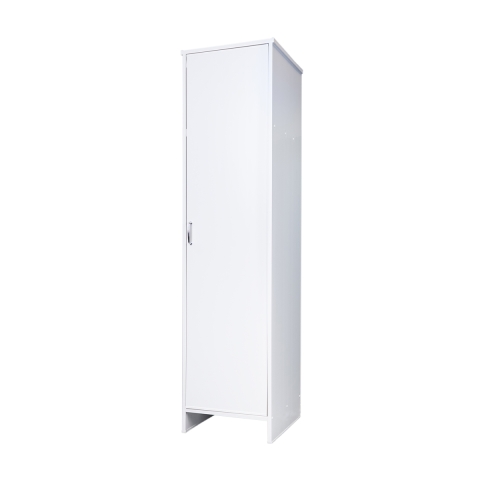 Witte PVC badkamer- en wasruimtekolomkast met deur D8FC9006K Negrari Aanbieding