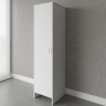 Witte PVC badkamer- en wasruimtekolomkast met deur D8FC9006K Negrari Verkoop