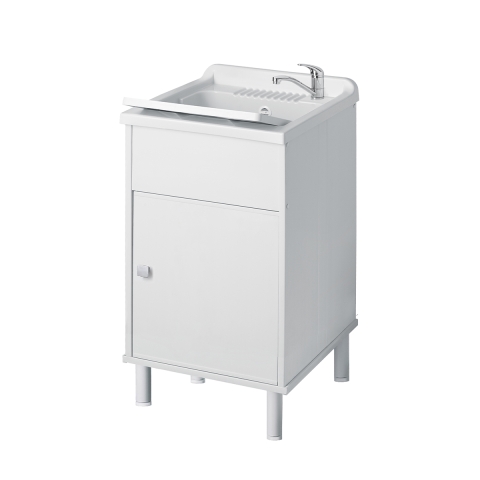 Negrari 9056K PVC Buiten Wasbak met Deur en Wasruimte Aanbieding