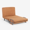 Poltrona bed in opvouwbare ruimtebesparende stof Deborah Twin Class 