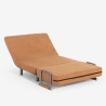 Poltrona bed in opvouwbare ruimtebesparende stof Deborah Twin Class 