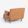 Poltrona bed in opvouwbare ruimtebesparende stof Deborah Twin Class 