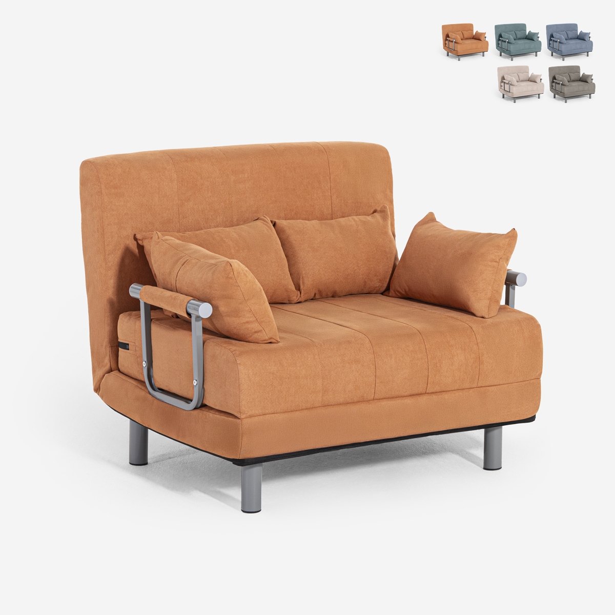 Poltrona bed in opvouwbare ruimtebesparende stof Deborah Twin Class Aanbod Poltrona bed in opvouwbare ruimtebesparende stof Deborah Twin Class Aanbod