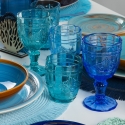 Set van 6 glazen 265ml met arabesk patroon Syrah Prijs