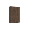 Opklapbed 1,5-persoons 120x190cm walnoothout Kentaro Aanbieding