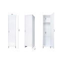 Witte PVC badkamer- en wasruimtekolomkast met deur D8FC9006K Negrari Keuze