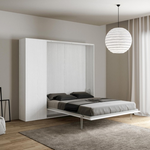 Frans opklapbed met kolom 140x190 Kentaro Aanbieding
