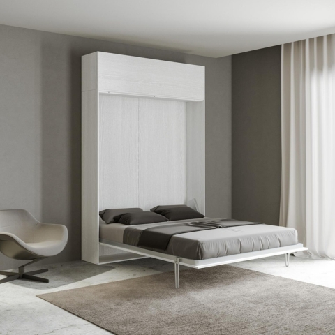 Opklapbed Frans 140x190 met kast Kentaro Aanbieding