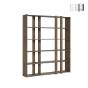 Wandboekenkast 6 planken modern design 178x36x204cm Kato A Large Catalogus