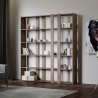 Wandboekenkast 6 planken modern design 178x36x204cm Kato A Large Voorraad
