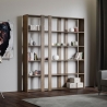 Wandboekenkast 6 planken modern design 178x36x204cm Kato A Large Model