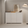 Moderne dressoir met 3 deuren voor woonkamer of keuken 130x40x83 Lumina Verkoop