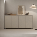 Moderne dressoir Lumina met 4 deuren voor woonkamer en salon 172x40x83 Verkoop