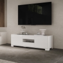 Moderne TV-meubel met 3 deuren 130x40x40 voor woonkamer Riflesso Verkoop