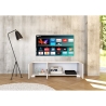 Moderne TV-meubel met 3 deuren 130x40x40 voor woonkamer Riflesso Voorraad