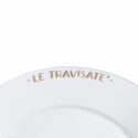 Set van 6 porseleinen design bijgerechtenborden Le Travisate, assorti Keuze