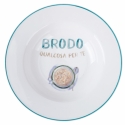 Set van 6 diepe borden porselein met diverse decoraties Le Travisate Aanbod