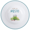 Set van 6 diepe borden porselein met diverse decoraties Le Travisate Verkoop