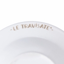 Set van 6 diepe borden porselein met diverse decoraties Le Travisate Model