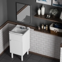 Set wasplaatsmeubel met deur en spiegel 60x45cm Negrari COMP 3 Verkoop