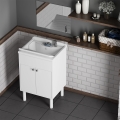 Negrari COMP 4 wasbakset met spiegel, filogeestopt, 60x45cm Aanbieding