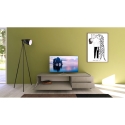 Minimalistisch TV-meubel met 1 vak en 2 lades woonkamer 160x42x40 Solaria Voorraad