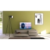 Minimalistisch TV-meubel met 1 vak en 2 lades woonkamer 160x42x40 Solaria Voorraad