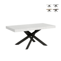 Uitschuifbare tafel voor 12 personen, modern design 90×180-284 Volantis Aanbieding
