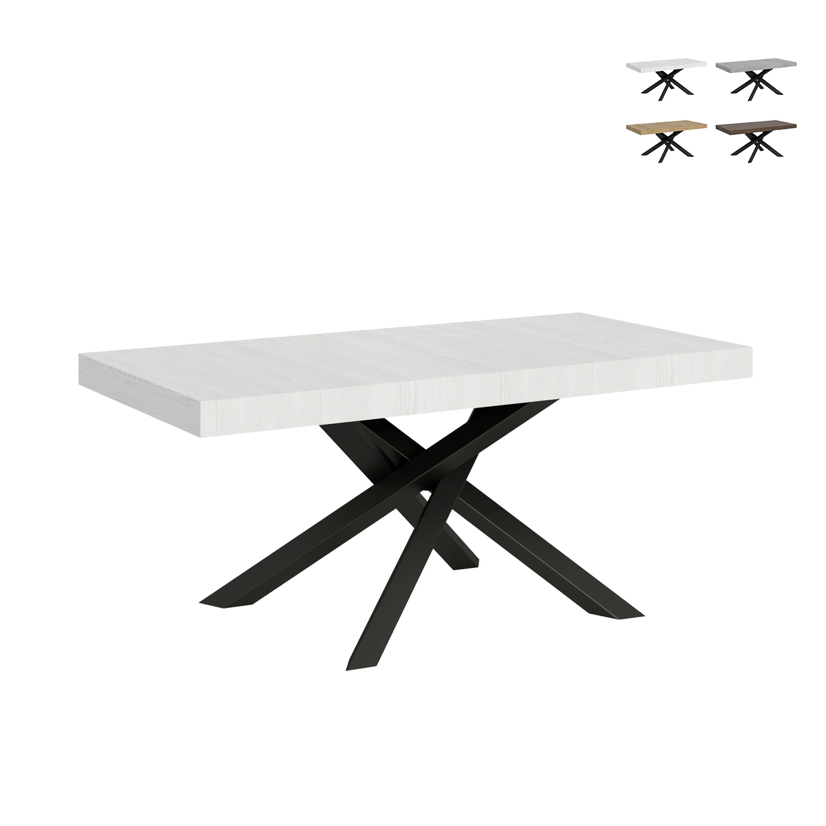 Uitschuifbare tafel voor 12 personen, modern design 90×180-284 Volantis Aanbieding Uitschuifbare tafel voor 12 personen, modern design 90×180-284 Volantis Aanbieding