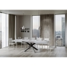 Uitschuifbare tafel voor 12 personen, modern design 90×180-284 Volantis Aankoop