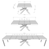 Uitschuifbare tafel voor 16 personen 90×130-390 cm Volantis Prijs