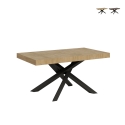 Uitschuifbare tafel urban modern design voor 18 personen 90×160-420 Volantis Aanbod