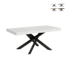 Uitschuifbare moderne eettafel voor 18 personen 90×180-440 Volantis Aanbieding
