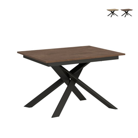 Uitschuifbare eettafel voor 8 personen 90×120-180 Ganty Aanbieding