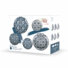 Servies set 18-delig met mediterraan design van porselein Paxos Model