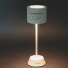 Victionary oplaadbare LED tafellamp met touchsensor wit Korting