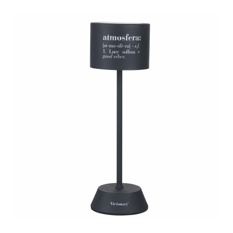 Victionary oplaadbare en verstelbare zwarte LED-tafellamp met touchbediening Aanbieding