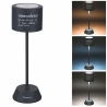 Victionary oplaadbare en verstelbare zwarte LED-tafellamp met touchbediening Aanbod